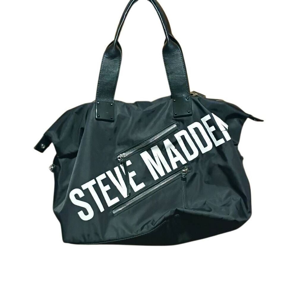 Steve Madden BNik Weekender Tote Duffel Travel Bag